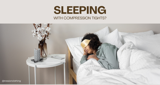 Can you sleep wearing compression garments?