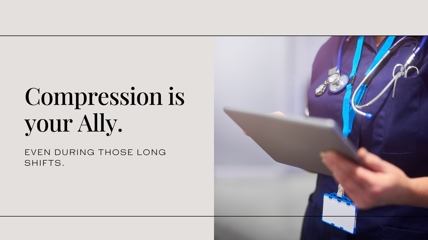 Healthcare Workers: Meet Compression—Your Ally for Long Shifts