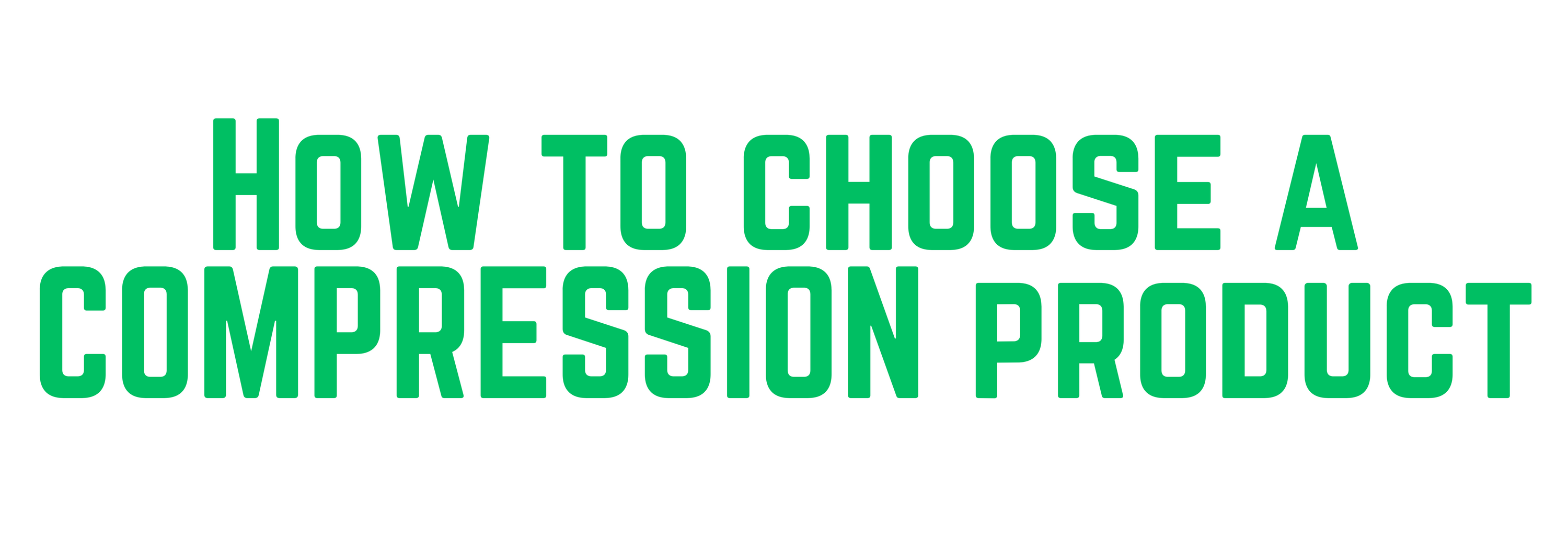 Choosing the Perfect Compression Garment: A Guide to Finding Your Ideal Solution